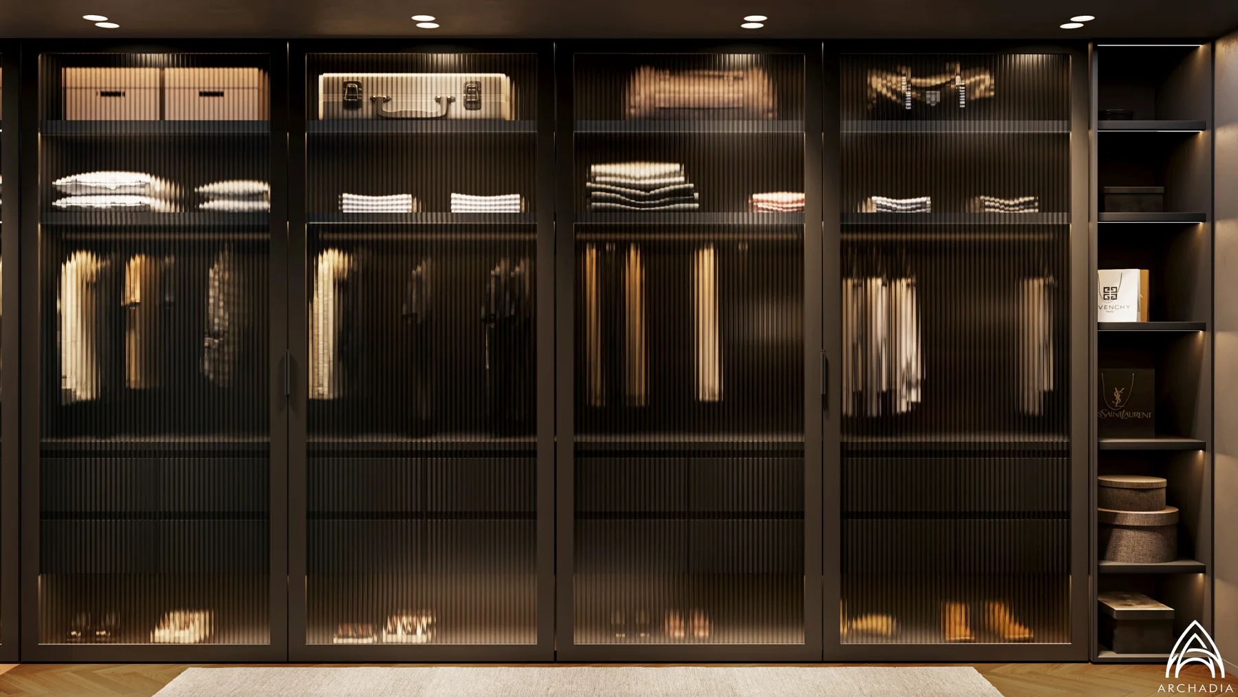 Private Residence — Boy’s Bedroom, dressing area design visualization 4