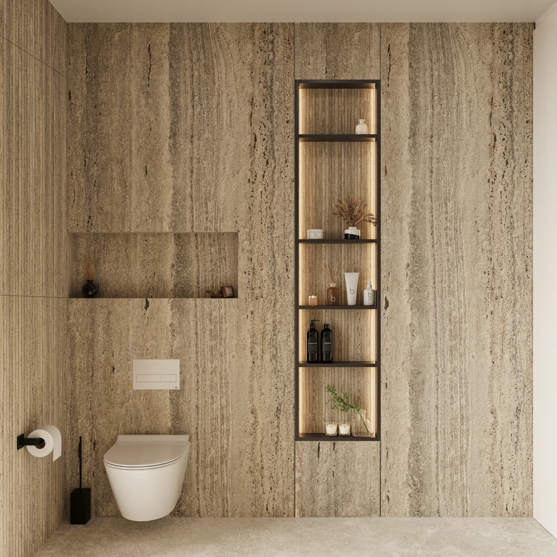 Private Residence — Bathroom, bathroom design visualization 2