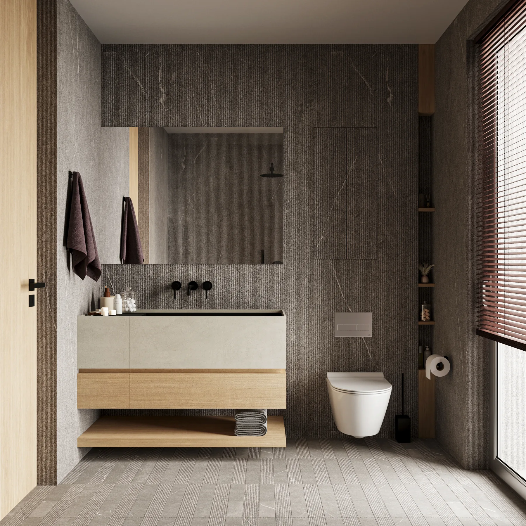 Private Residence — Guest Bedroom, bathroom design visualization 5