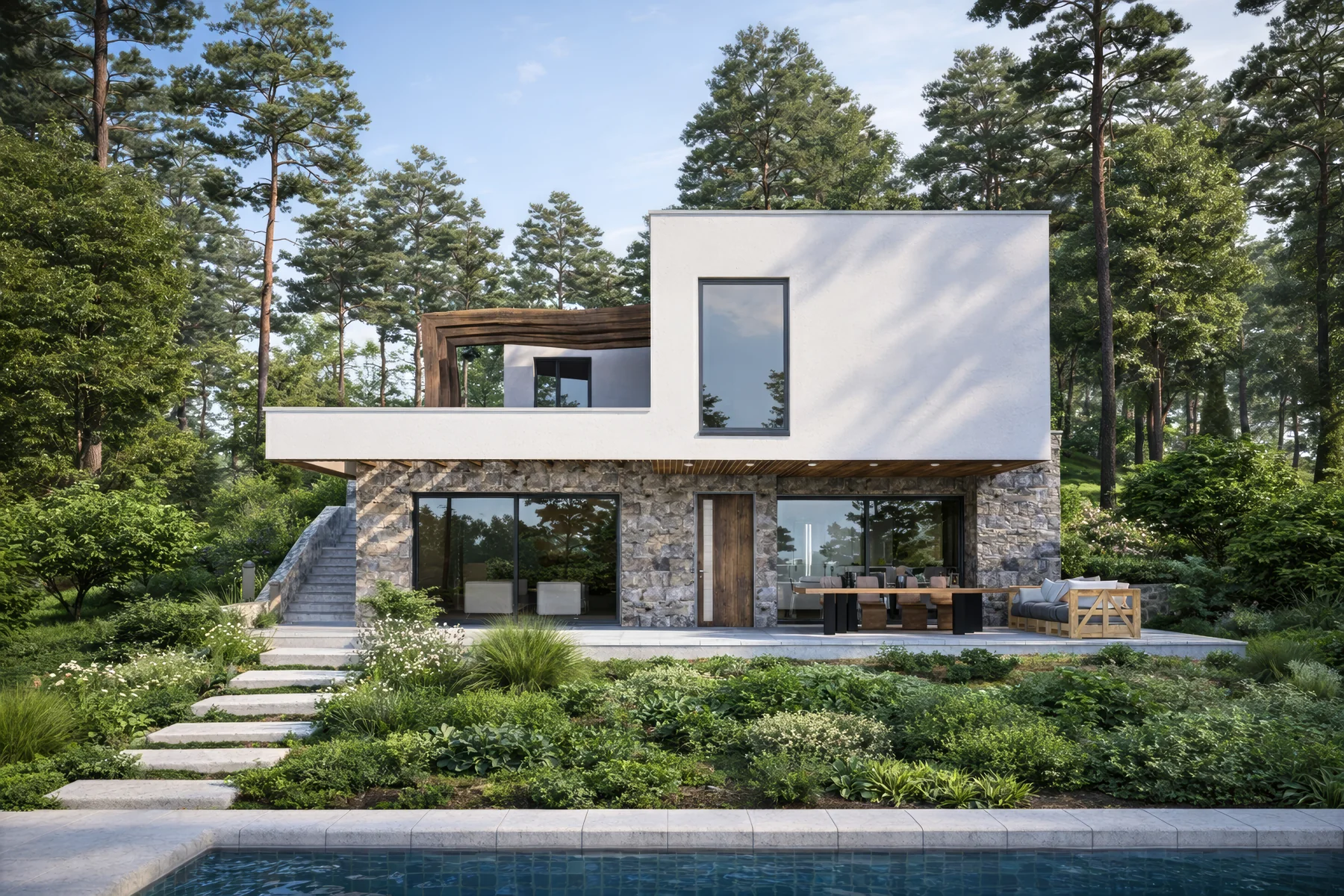 Villa Jezerc — ARCHADIA visualization